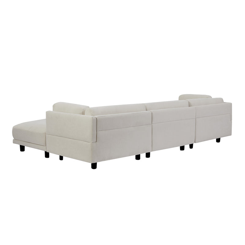 Sandra 102" L Shaped Reversible Couch